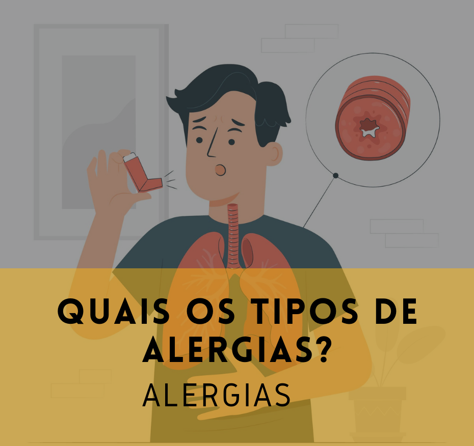 Quais são os principais tipos de alergias?
