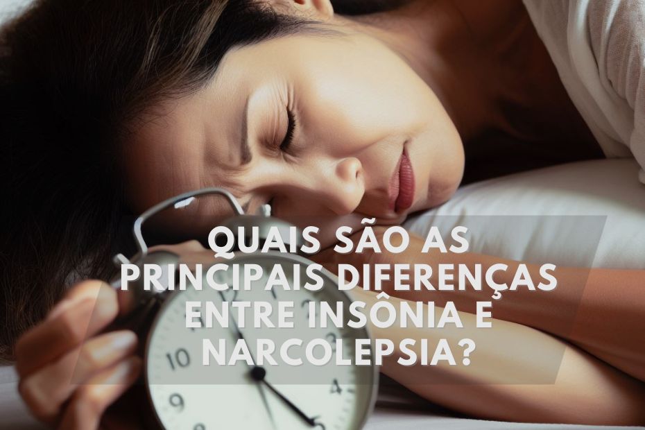 Quais são as principais diferenças entre insônia e narcolepsia?
