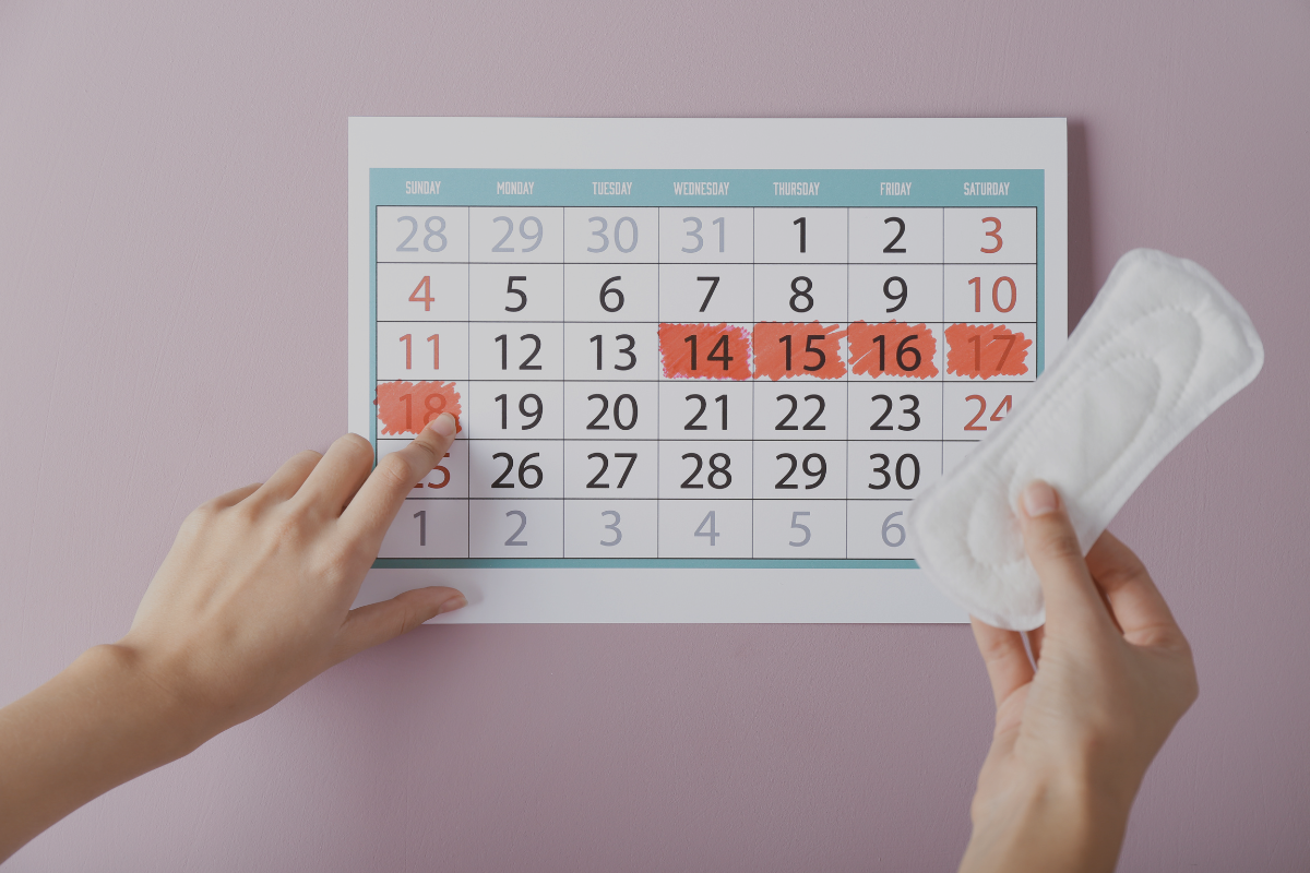 Como posso saber se meu ciclo menstrual é regular?