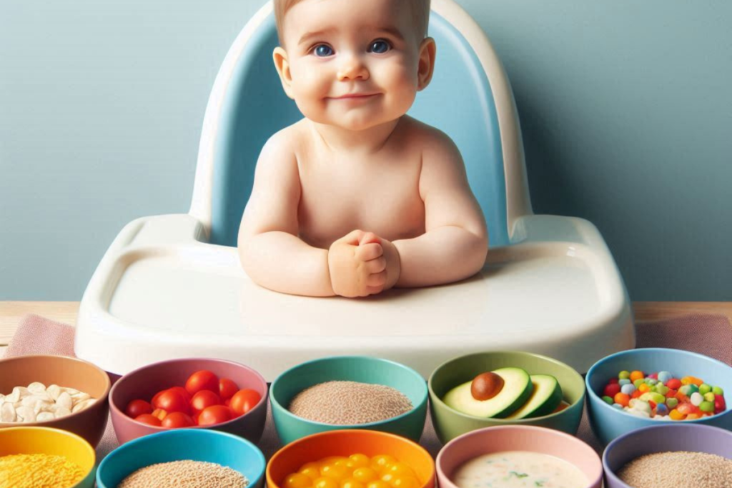 Alimentos Essenciais para o Crescimento do Bebê