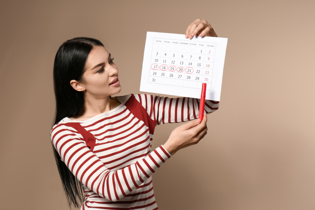 É possível engravidar durante a menstruação?